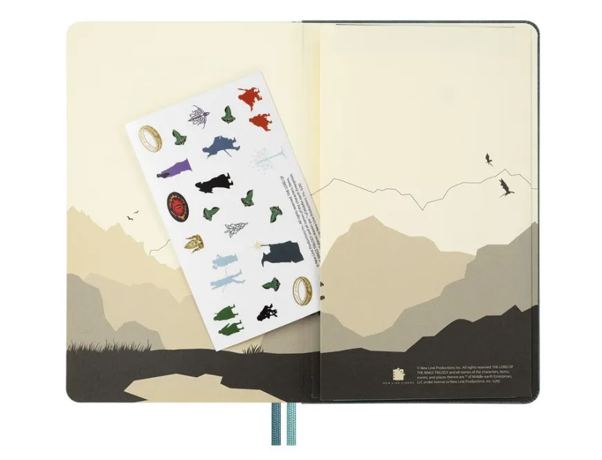 Moleskine The Lord of the Rings Aragorn Large Notebook - Lined