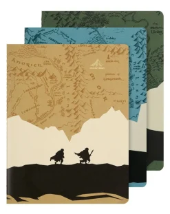 Moleskine The Lord of the Rings Soft Cover Cahier Notebook - Set of 3