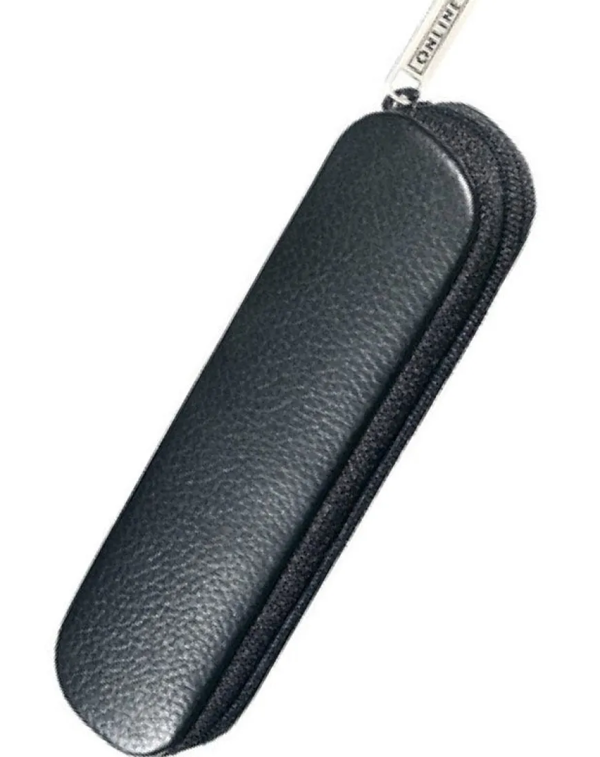 Online Leather Long Zip Case