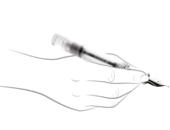 Opus 88 Demonstrator Eye Dropper Clear Fountain Pen