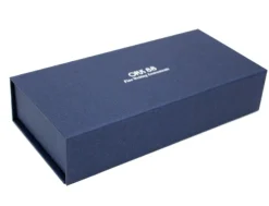 Opus 88 Demonstrator Eye Dropper Sapphire Fountain Pen