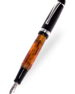 Opus 88 Jazz Eye Dropper Amber Fountain Pen