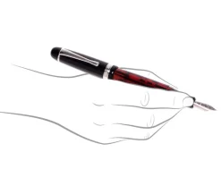 Opus 88 Jazz Eye Dropper Red Fountain Pen