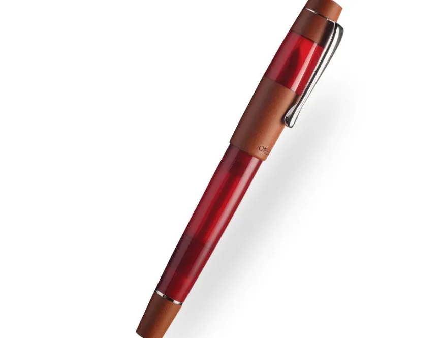 Opus 88 Koloro Eye Dropper Red Fountain Pen