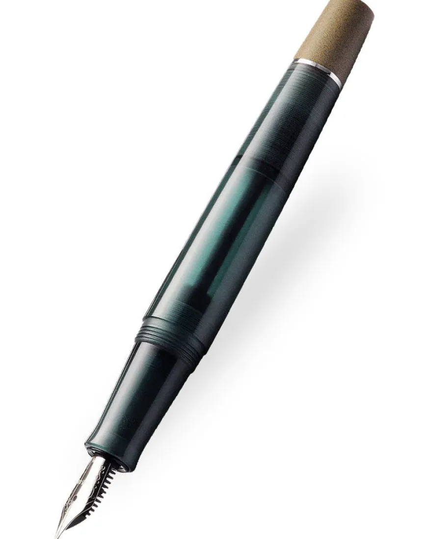 Opus 88 Koloro Eye Dropper Teal Fountain Pen