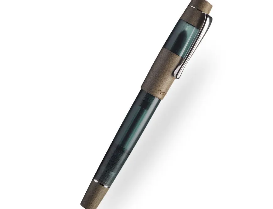 Opus 88 Koloro Eye Dropper Teal Fountain Pen