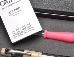 Opus 88 Koloro Eye Dropper Teal Fountain Pen