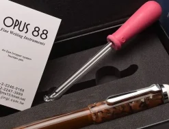 Opus 88 Omar Eye Dropper Brown Fountain Pen
