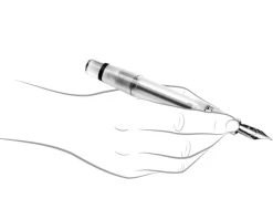 Opus 88 Omar Eye Dropper Clear Fountain Pen