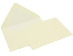 Original Crown Mill Laid Paper Set of 15 Cards and Envelopes - Cream
