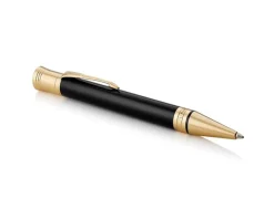 Parker Duofold Black & Gold Trim Ballpoint Pen