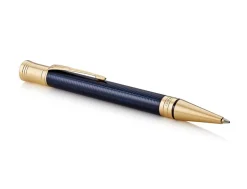 Parker Duofold Prestige Blue Chevron Ballpoint Pen