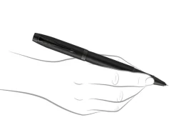 Parker IM Achromatic Matt Black Fountain & Rollerball Gift Set