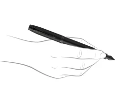 Parker IM Achromatic Matt Black Fountain & Rollerball Gift Set