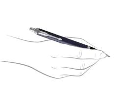 Parker IM Blue Chrome Trim Fountain & Ballpoint Pen Gift Set