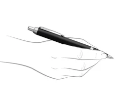 Parker IM Matte Black Chrome Trim Ballpoint Pen