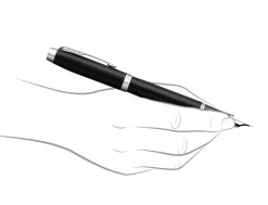 Parker IM Matte Black Chrome Trim Fountain Pen