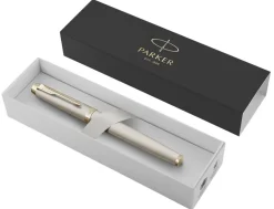 Parker IM Monochrome Champagne Rollerball Pen