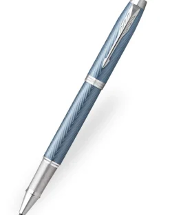 Parker IM Premium Blue Grey Rollerball Pen
