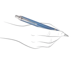 Parker IM Rituals Blue Chrome Trim Ballpoint Pen