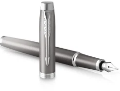 Parker IM Rituals Grey Chrome Trim Fountain Pen
