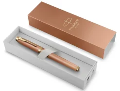Parker IM Rituals Orange Gold Trim Fountain Pen