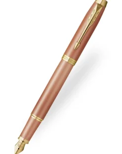 Parker IM Rituals Orange Gold Trim Fountain Pen