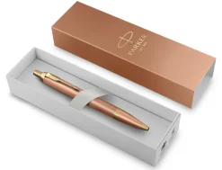 Parker IM Rituals Orange Gold Trim Ballpoint Pen