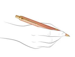 Parker IM Rituals Orange Gold Trim Ballpoint Pen