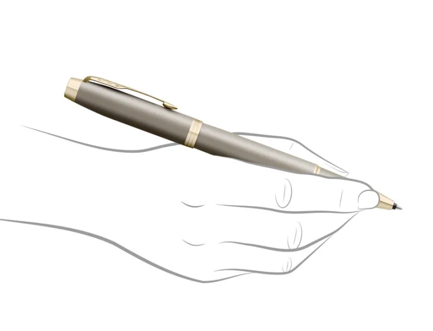 Parker IM The Finishing Touch Collection Sandstone Rollerball Pen