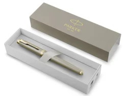 Parker IM The Finishing Touch Collection Sandstone Rollerball Pen