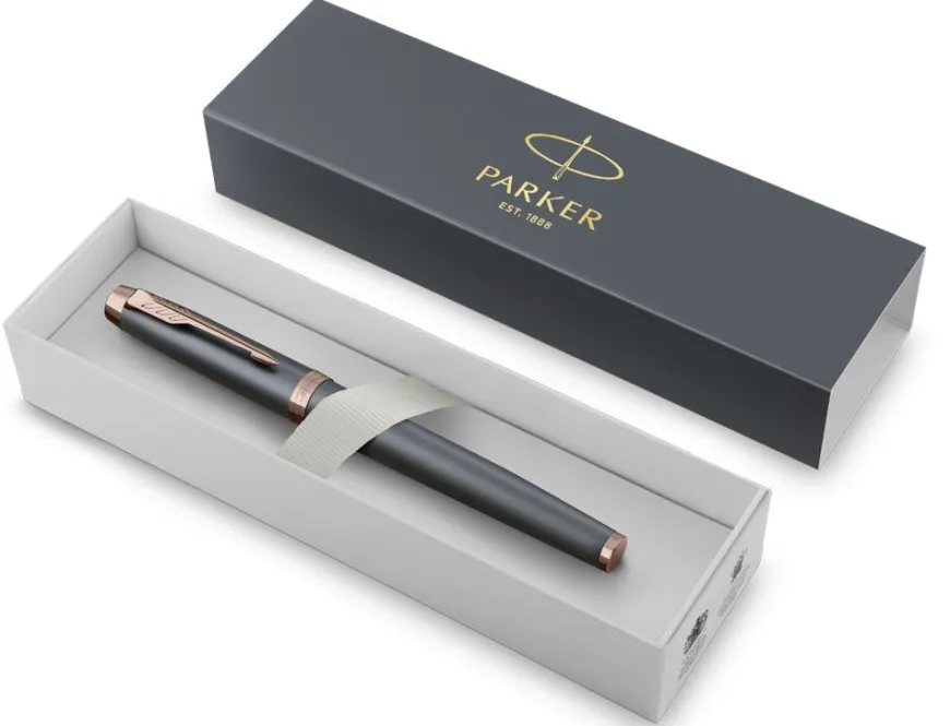 Parker IM The Finishing Touch Collection Slate Rollerball Pen