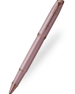 Parker IM The Finishing Touch Collection Mauve Rollerball Pen
