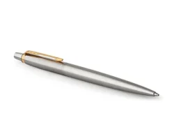 Parker Jotter Stainless Steel Gold Trim Ballpoint Pen