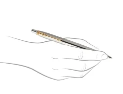 Parker Jotter Stainless Steel Gold Trim Ballpoint Pen