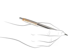 Parker Jotter Stainless Steel Ballpoint Pen & DesignWorks Ink Radiant Avocado Journal Gift Set