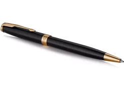 Parker Sonnet Black Gold Trim Ballpoint Pen