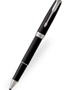 Parker Sonnet Matte Black Chrome Trim Rollerball Pen