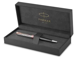 Parker Sonnet Premium Metal & Grey Ballpoint Pen