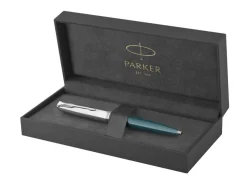 Parker 51 Teal Blue Ballpoint Pen