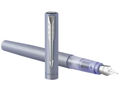 Parker Vector XL Silver Blue Fountain Pen
