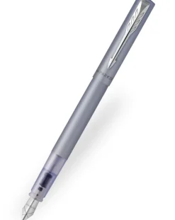 Parker Vector XL Silver Blue Fountain Pen