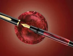 Pelikan Classic M200 Limited Edition Red Marbled Fountain Pen