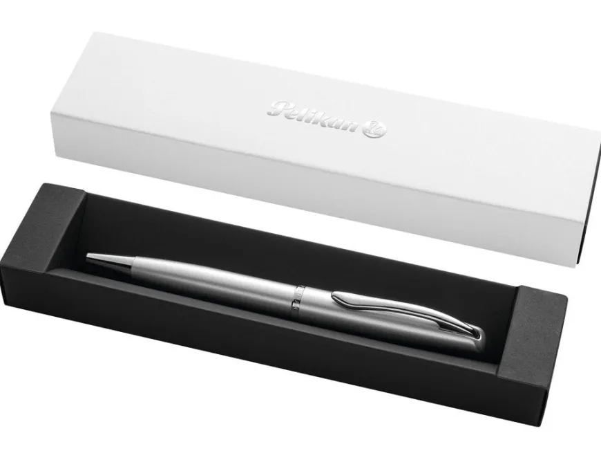 Pelikan Jazz Noble Elegance Silver Ballpoint Pen