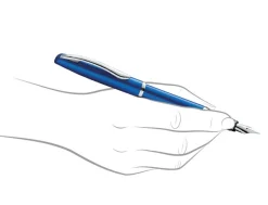 Pelikan Jazz Noble Elegance Saphire Ballpoint & Fountain Pen Set