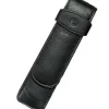 Pelikan Leather 2 Pen Case - Black