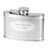 Personalised Artamis Barley Finish 4oz Hip Flask