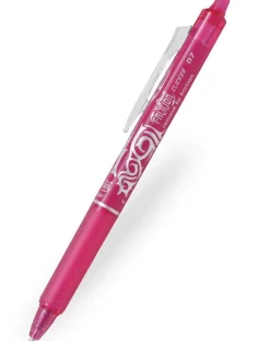 Pilot FriXion Clicker Erasable Ballpoint Pen - Pink