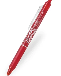 Pilot FriXion Clicker Erasable Ballpoint Pen - Red