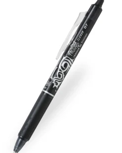 Pilot FriXion Clicker Erasable Ballpoint Pen - Black